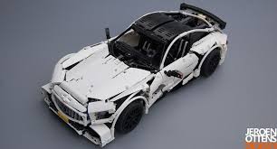 Lego Mercedes Amg Gtr By Jeroen Ottens Technique Lego Lego Cars Voiture Lego