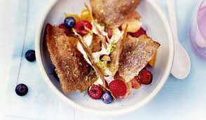 Recette Crepe Croustillante Au Ble Noir Agrumes Et Fruits Rouges Picard Recette En 2020 Ble Noir Recette Crepe Crepes Croustillantes