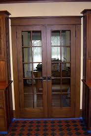 Craftsman Interior Interior French Doors Were Built To Match The Craftsman In Interior Double French Doors Craftsman Style Doors Craftsman Interior Doors