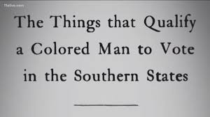 They mandated de jure racial segregation in all public facilities, with a supposedly separate but equal status for black americans. Georgia Election Bills Compared To Jim Crow Voting Laws 11alive Com