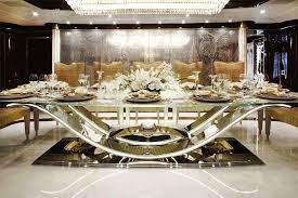 Wine & dine let's face it: 15 Stunning High End Dining Table Design Ideas Luxury Dining Tables Beautiful Dining Rooms Beautiful Dining Room Table