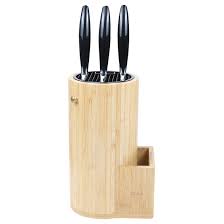 Shop exclusive offers on extensive line of products. Shanglixiansenxinmaoyi Bamboo Knife Block Without Knives Universal Kitchen Knife Holder Storage Organizer With Scissors Slot Wayfair