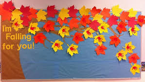 Falling For All Things Fall Autumn Bulletin Board Idea Toddler Bulletin Boards October Bulletin Boards Classroom Bulletin Boards
