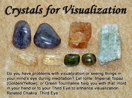 Crystals For Visualization Do You Have Problems With Visualization Or Seeing Things In Your Mind S Eye Durin Crystals Crystal Healing Stones Gemstone Healing