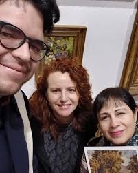 Con amigos muy queridos, cafecito y nuestro único Juan Francisco González  💕 ...gracias por la preciosa compañía @luavi7 y @soyel_ale