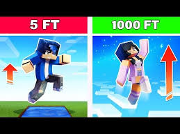 Minecraft But 1000 Ft Higher Each Jump Youtube Funny Animal Jokes Funny Iphone Wallpaper Aphmau