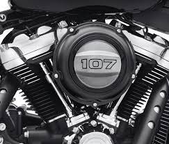 61300788 H D Round Air Cleaner Trim 107 Logo Softail 18 Later