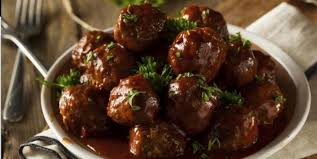 Boulettes De Viande Aigre Douce Cuites Au Four Recettes Ma Fourchette Kikkoman Recipes Cooking Food