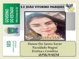 Estudantes da EE João Vitorino Marques são aprovados em vestibulares