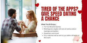 Singles Mixer, Speed Dating & Dance Night (Ages 25-35)