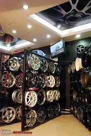 Car Accessories Shops In Various Cities Team Bhp Car Accessories Car Showroom Design Garage Design