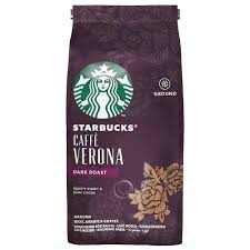 Starbucks contributed 70 cents to conservation international. Starbucks Caffe Verona Dark Roast Ground Coffee Bag 200g