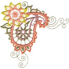 The easiest, most enjoyable way to learn more about design? Free Embroidery Design Paisley I Sew Free