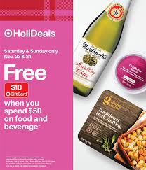 Free $15 gift card when you spend $50 on select household essentials with same day pickup and delivery. Target Free 10 Gift Card With 50 Food Beverage Purchase Charlotte On The Cheap