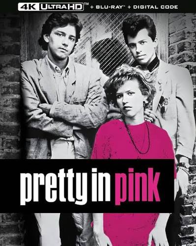 Amazon.com: Pretty in Pink [4K UHD + Blu-Ray + Digital Copy] : Molly Ringwald, Andrew McCarthy, James Spader, Jon Cryer, Harry Dean Stanton: Películas y TV