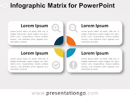 Infographic Matrix For Powerpoint Presentationgo Com