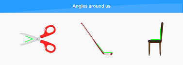 Angles In Things Around Us Real Life Example Math Practice Games Types Of Angles Math