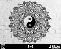Colors 14 | 56 | 192. Yin Yang Coloring Etsy