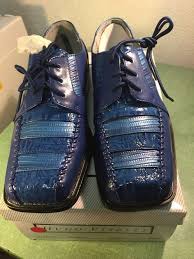 Hugo Vitelli Boys New Two Tone Royal Blue Dress Shoes K182ryl See Photos Royal Blue Dress Shoes Boys Dress Shoes Wide Shoes
