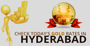 todays gold rate in hyderabad 22 24 carat gold price on