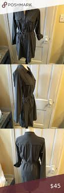 Eddie Bauer Gray Shirt Dress In 2020 Grey Shirt Dress Clothes Design Grey Shirt