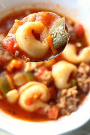 slow cooker italian tortellini soup