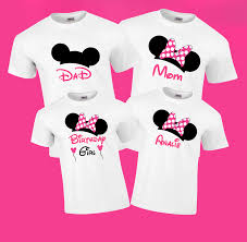 Minnie Mouse Birthday Shirts For Adults Disney Birthday Girl Family Vacation T Shirts Disney Birthday Disney Birthday Shirt Personalized Birthday Shirts
