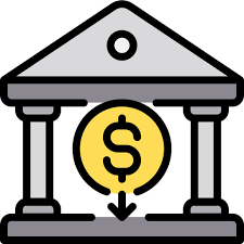 Most popular white icon groups Free Bank Colored Outline Icon Available In Svg Png Eps Ai Icon Fonts