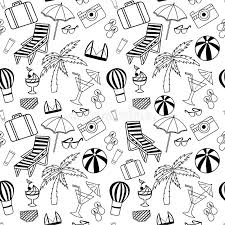 But can they help adults? Hand Drawn Travel Seamless Pattern For Adult Coloring Pages Stock Vector Illustration Of Hawaii Coloring 65683606