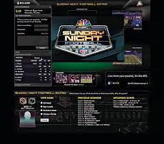 Parental guidelines and tv ratings. Nfl Nbc Sunday Night Football Extra Communication Arts