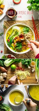 Ginger And Turmeric Broth Lazy Cat Kitchen Recipe Healthy Recipes Food Recipes
