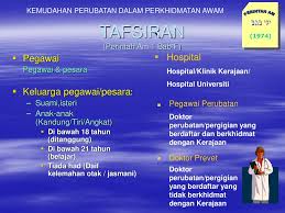 Institut perkhidmatan awam , jabatan perdana menteri. Kemudahan Perubatan Pegawai Awam Ppt Download