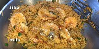 75 gram udang, kupas lalu cincang kasar. Resepi Melayu Nasi Goreng Udang Daily Makan