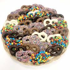 It perfectly blends salty, sweet, and crunchy in one indulgent package. Gift Platter Chocolate Covered Pretzels