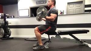 Incline seated dumbbell curls completely light up my biceps. Seated Barbell Curl Youtube