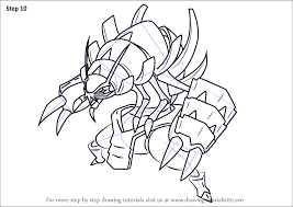 Malvorlagen kapu riki coloring and malvorlagan. Learn How To Draw Golisopod From Pokemon Sun And Moon Pokemon Sun And Moon Step By Step Drawing Tutorials
