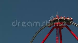 Six flags great adventure (jackson, new jersey, united states) 3rd: Roller Coaster At Ferrari Land Catalonia Spain Stock Video Video Of Aventura Adrenaline 165169725