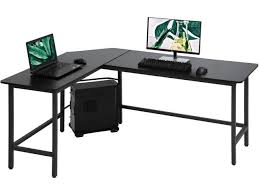 Great savings & free delivery / collection on many items. Workstation Corner Computer Desk Office Pc Table Large Reversible Workstation Cpu Unit Black Home Office Furniture