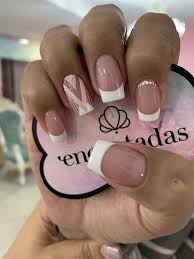 Pin de noralisq en nailssss | manicura de uñas, uñas. Encantadasnails Manicura De Unas Unas De Manicura Francesa Manicura Para Unas Cortas