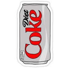 Diet Coke Sticker In 2020 Diet Coke Diet Coke Can Coke