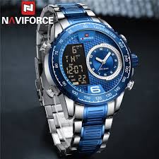 Buy NaviForce NF9199 - Blue/Silver Watch Online at Best Price in Nepal -  NaviForce Nepal