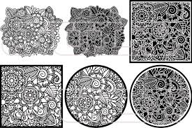 Download Floral Pattern Svg Flower Background Zentangle Template Free Design Of The Week Design Bundles