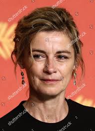 French Actress Anne Consigny Attends Press Editorial Stock Photo