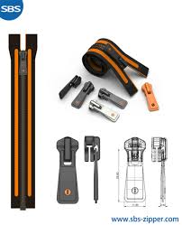 Decorative Zipper Pulls Manufacturer 18amc022丨sbs Zipper Zipper Pulls Zipper Fitness Wear Outfits