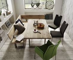 Tisch Eckbank Eckbankgruppe Esszimmer Wildeiche Massiv Geolt Organisch Baumkante Wohnen Eckbank Modern Esszimmer Sessel
