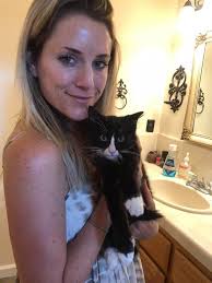 My husband can seem like he has a tough exterior... but then he does things  like this: rescues this little guy from a dumpster