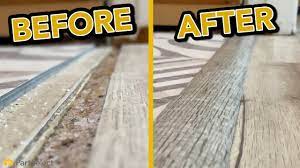 The need for a transition piece can be this moulding will provide a seamless look when transitioning between flooring surfaces. Home Diy How To Install Transition Strips On New Floor Partselect Com Youtube