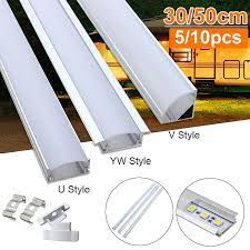 Maybe you would like to learn more about one of these? Buy 1 5pcs 50cm Aluminium U V Yw Size Shaped Channel Holder Cover For Led Strip Light Bar Under Cabinet Lamp Kitchen Milk Cover Lighting Accessories At Affordable Prices Free Shipping Real