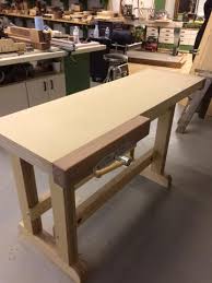 Plywood has been used to build furniture for decades. Make Your Workbench From Mdf Plywood Robcosman Com