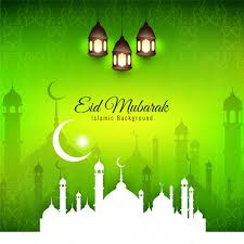 View green screen background in videos (193645) suggestions: Free Vector Eid Mubarak Religious Islamic Silhouettes With Green Background
